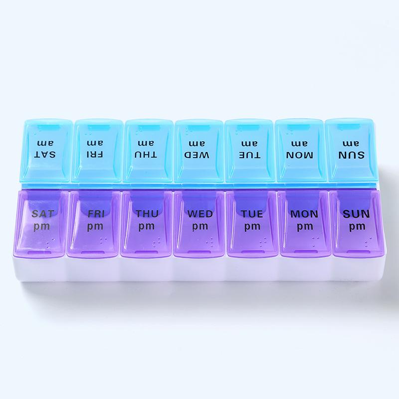 7 Days a Week Pill Organizer Morning & Night Pill Holder Travel Medicine Storage Box Splitter for Easy Medicine Management фиолетовый
7 Days a Week Pill Organizer Morning & Night Pill Holder Travel Medicine Storage Box Splitter for Easy Medicine Management фиолетовый