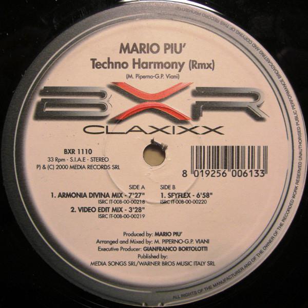 12inch Record MARIO PI - Techno Harmony (Rmx) BXR1110 BXR 2000 Italy Dance & Electronica Used
12inch Record MARIO PI - Techno Harmony (Rmx) BXR1110 BXR 2000 Italy Dance & Electronica Used