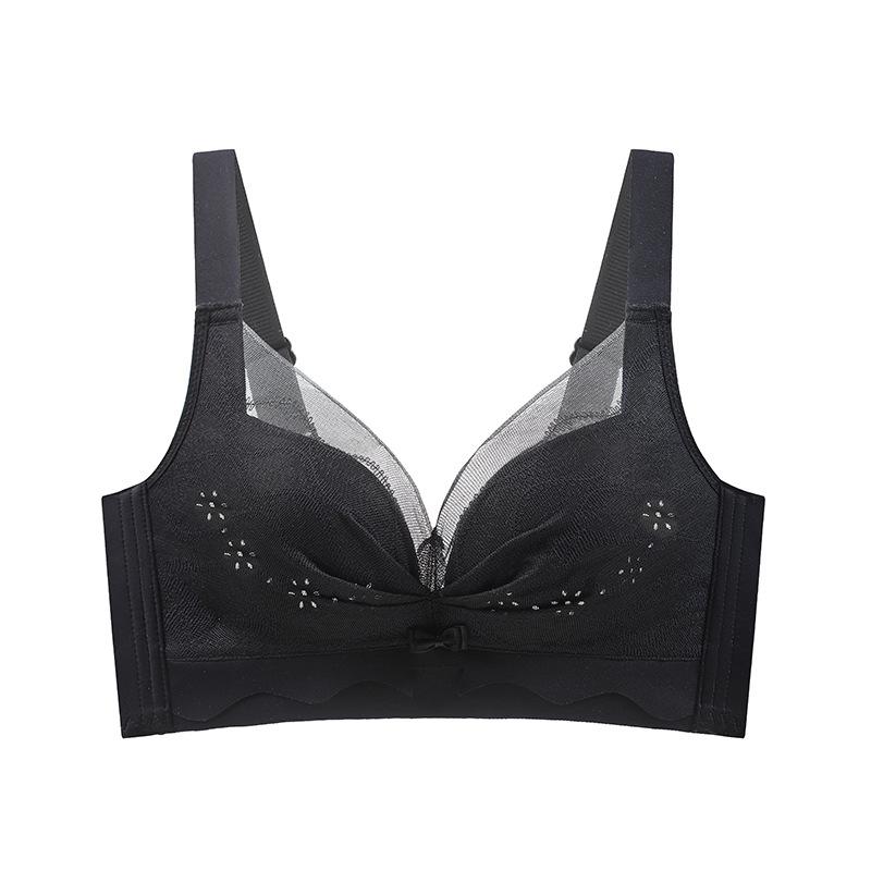 Cave Cup Lingerie for Women Breathable Widened Side Wings Side Retracted Bra Push Up Bra 34/75B чорний
Cave Cup Lingerie for Women Breathable Widened Side Wings Side Retracted Bra Push Up Bra 34/75B чорний