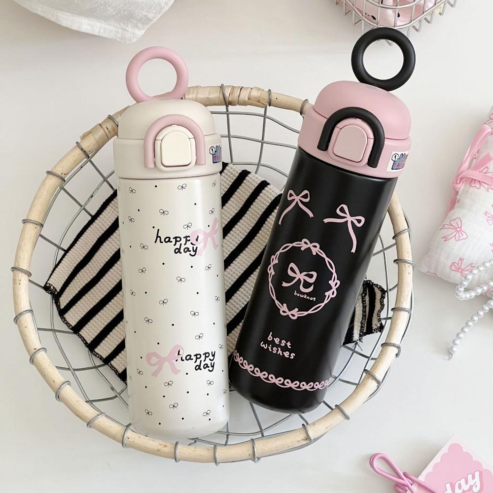 500ml Thermal Water Bottle Bounce Lid Thermos Cup Cute Black Pink Thermos Bottle Girl Style A
500ml Thermal Water Bottle Bounce Lid Thermos Cup Cute Black Pink Thermos Bottle Girl Style A