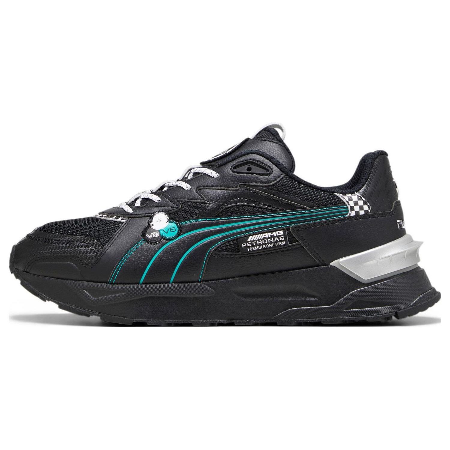 Puma X Mercedes‑AMG Petronas Motorsport Mirage Sport Асфальт Команды Гаража Мужские Черный Бирюзовый 307847‑01 EU 40
Puma X Mercedes‑AMG Petronas Motorsport Mirage Sport Асфальт Команды Гаража Мужские Черный Бирюзовый 307847‑01 EU 40