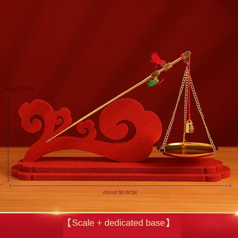 The Joy of Marriage Decoration, Household Porch, Desktop Decoration, Creative Old Steelyard with a Weight, Simplicity
The Joy of Marriage Decoration, Household Porch, Desktop Decoration, Creative Old Steelyard with a Weight, Simplicity