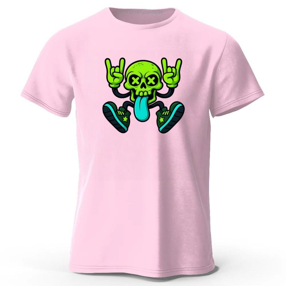 Funny Hip-hop Skull Pure Cotton Short Sleeved Summer Men s Casual Plus Size Soft T-shirt with Multiple Colors To Choose From XXXL рожевий
Funny Hip-hop Skull Pure Cotton Short Sleeved Summer Men s Casual Plus Size Soft T-shirt with Multiple Colors To Choose From XXXL рожевий