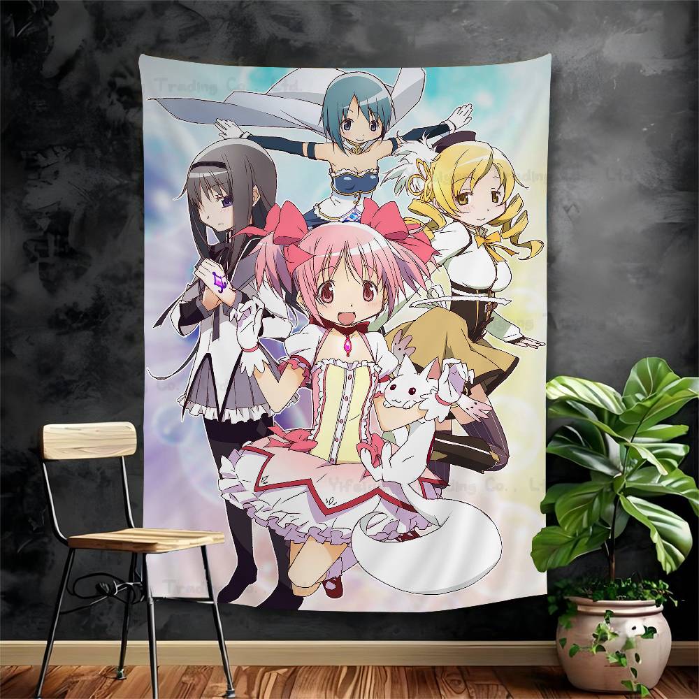Puella Magi Madoka Magica Printed Large Wall Tapestry Hanging Tarot Hippie Wall Rugs Dorm Art Home Decor 74x94cm(29x37in)
Puella Magi Madoka Magica Printed Large Wall Tapestry Hanging Tarot Hippie Wall Rugs Dorm Art Home Decor 74x94cm(29x37in)