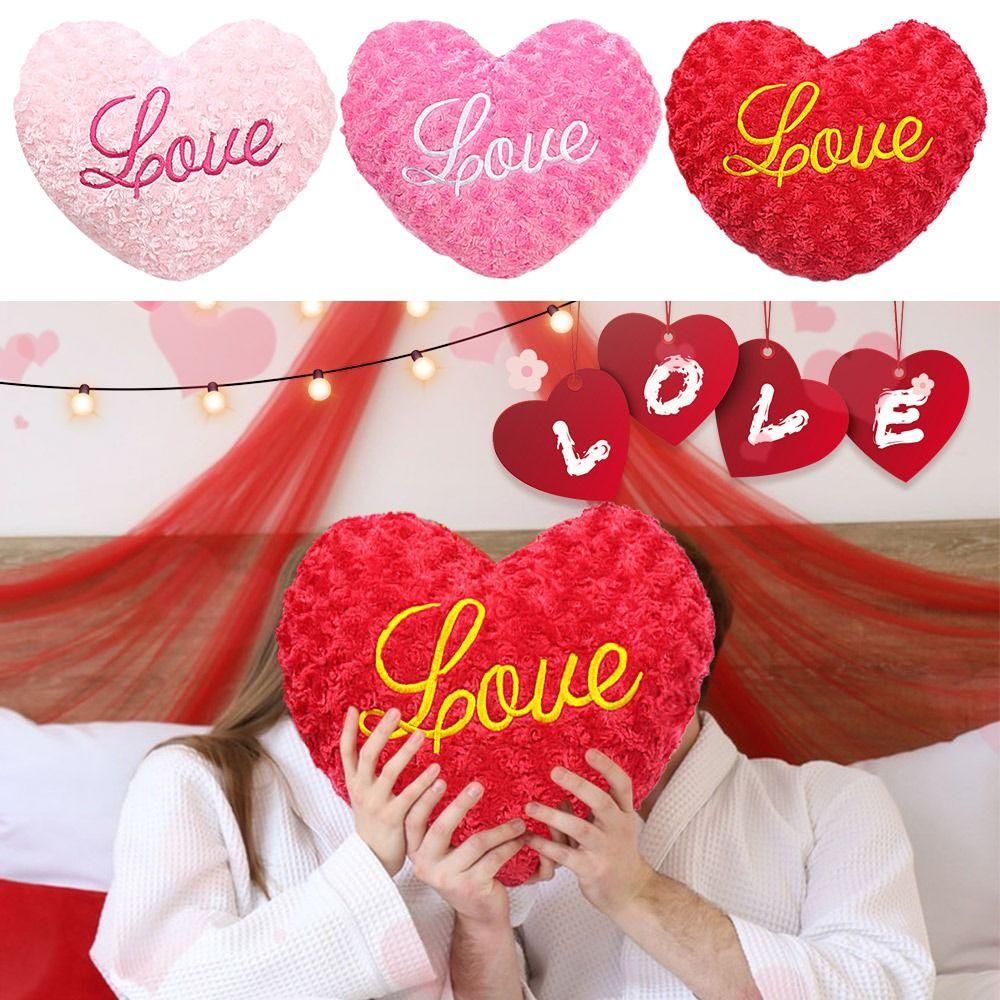 PP Cotton Soft Pillow 40cm Stuffed Pillow New Heart Plush Pillow Home Decorative Rose Red S
PP Cotton Soft Pillow 40cm Stuffed Pillow New Heart Plush Pillow Home Decorative Rose Red S