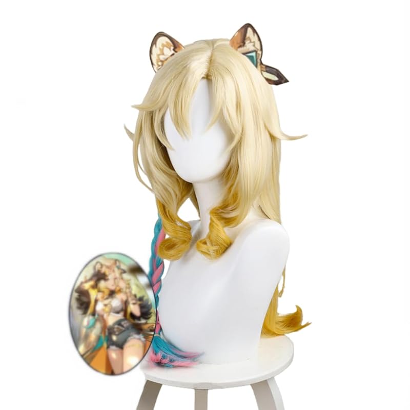 Sizuuenn Genshin Sironene Xilonen wig cosplay wig heat resistant wig cosplay dedicated net high temperature hair yarn event school festival cultural
Sizuuenn Genshin Sironene Xilonen wig cosplay wig heat resistant wig cosplay dedicated net high temperature hair yarn event school festival cultural
