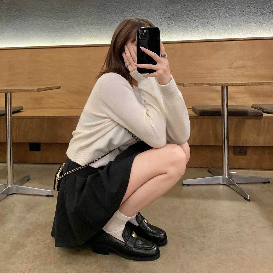 Advanced sheepskin version~ Rhombus love buckle thick heel lazy women s single shoes 35
Advanced sheepskin version~ Rhombus love buckle thick heel lazy women s single shoes 35
