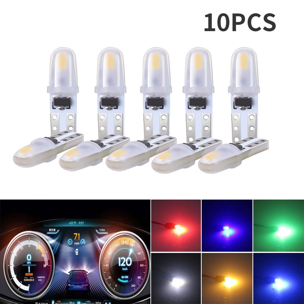 10PCS T5 Led Bulb W3W W1.2W Car Interior Light Read Light Indicator Dashboard Gauge Instrument Wedge Lamp Auto Signal Light 12V
10PCS T5 Led Bulb W3W W1.2W Car Interior Light Read Light Indicator Dashboard Gauge Instrument Wedge Lamp Auto Signal Light 12V