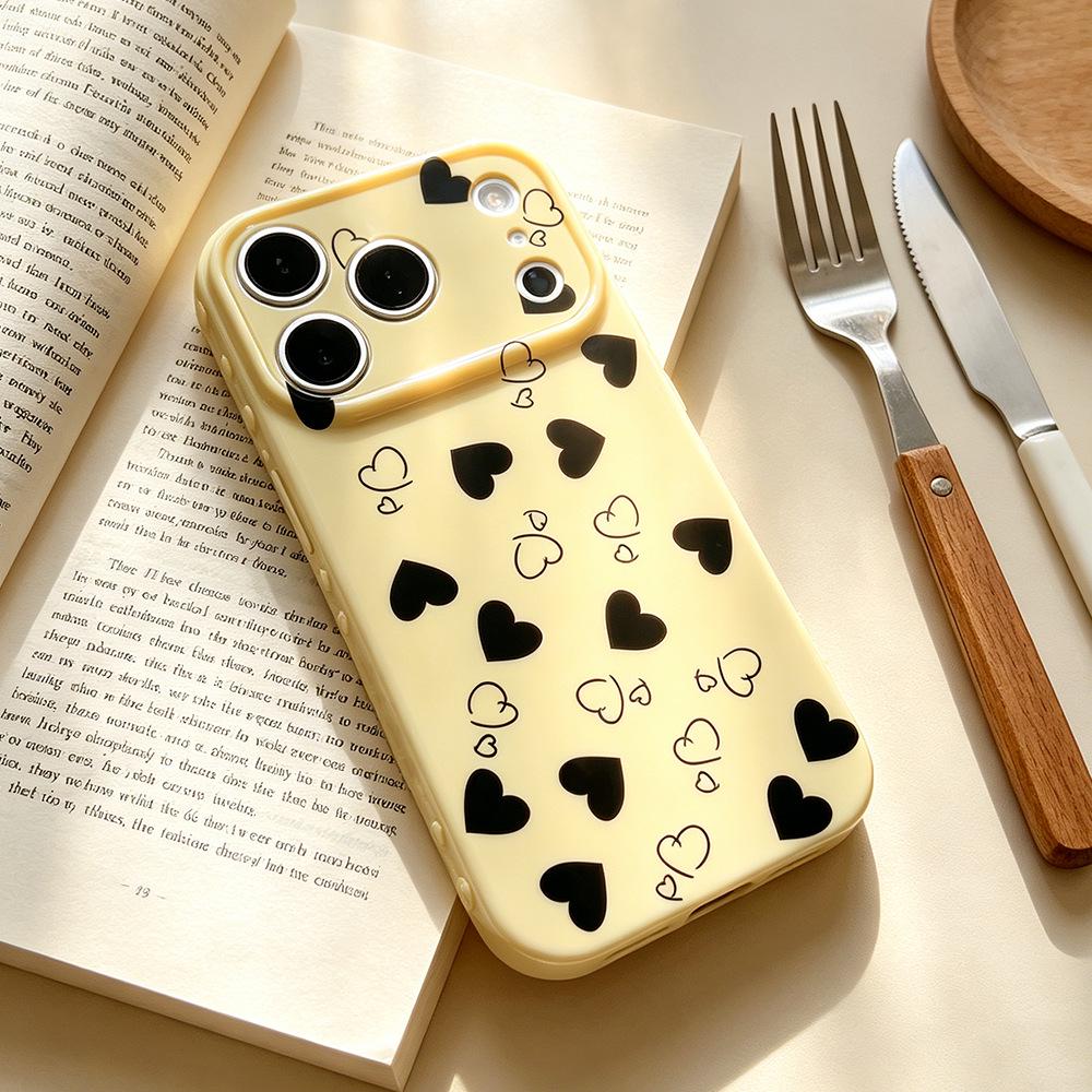 Creative Black Heart Anti-fall iPhone 16/17 Pro Case - Advanced Protective Cover for iPhone 15 Pro iPhone 14
Creative Black Heart Anti-fall iPhone 16/17 Pro Case - Advanced Protective Cover for iPhone 15 Pro iPhone 14