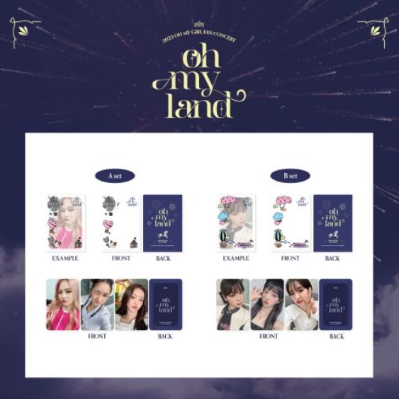 Предзаказ OH MY GIRL 2023 Fan Concert Oh My Land, набор держателей для фотокарточек L
Предзаказ OH MY GIRL 2023 Fan Concert Oh My Land, набор держателей для фотокарточек L