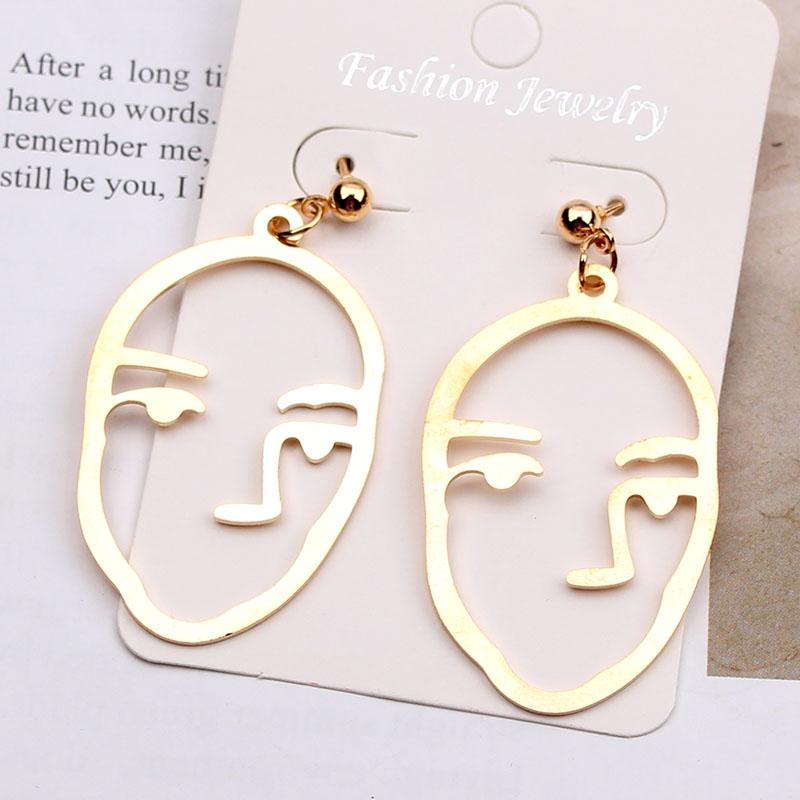 New Punk Style Face Drop Earrings For Women Retro Abstract Hollow Statement Hand Metal Fashion Dangle Earring Zircon Wholesale
New Punk Style Face Drop Earrings For Women Retro Abstract Hollow Statement Hand Metal Fashion Dangle Earring Zircon Wholesale