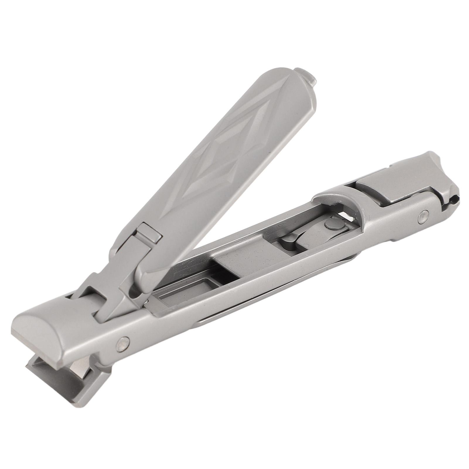 Nail Clippers for Thick Nails Ultra Thin Stainless Steel Foldable Double Head Curved Slanted Trimmer Wide Jaw Opening Cutter with Safety Lock
Nail Clippers for Thick Nails Ultra Thin Stainless Steel Foldable Double Head Curved Slanted Trimmer Wide Jaw Opening Cutter with Safety Lock