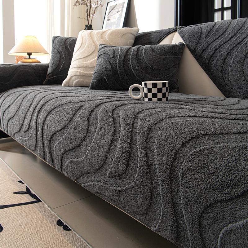 Jacquard Fleece Sofa Cushion New Autumn And Winter Thickened Seat Cushion Non-Slip Sofa Cover Plush Backrest Cover 70*70cm
Jacquard Fleece Sofa Cushion New Autumn And Winter Thickened Seat Cushion Non-Slip Sofa Cover Plush Backrest Cover 70*70cm