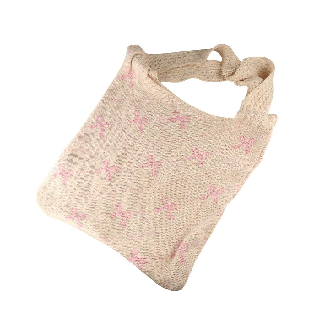 Commute Bow Knitting Shoulder Bag Printed Knitting Tote Bag Fashion Knitted Crochet Bag Ladies красный/бежевый
Commute Bow Knitting Shoulder Bag Printed Knitting Tote Bag Fashion Knitted Crochet Bag Ladies красный/бежевый