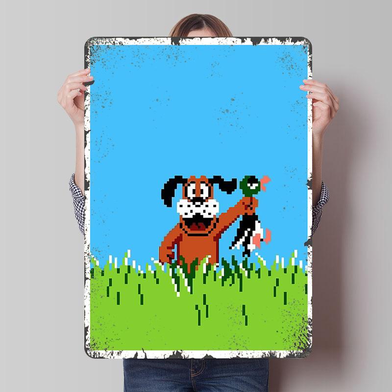 Duck Hunt Dog Pixel Art Tinplate Poster Customized Wall Art Vintage Retro Metal Signs for Room Ornaments Modern Home Decoration 7.9x11.8In(20x30cm)
Duck Hunt Dog Pixel Art Tinplate Poster Customized Wall Art Vintage Retro Metal Signs for Room Ornaments Modern Home Decoration 7.9x11.8In(20x30cm)