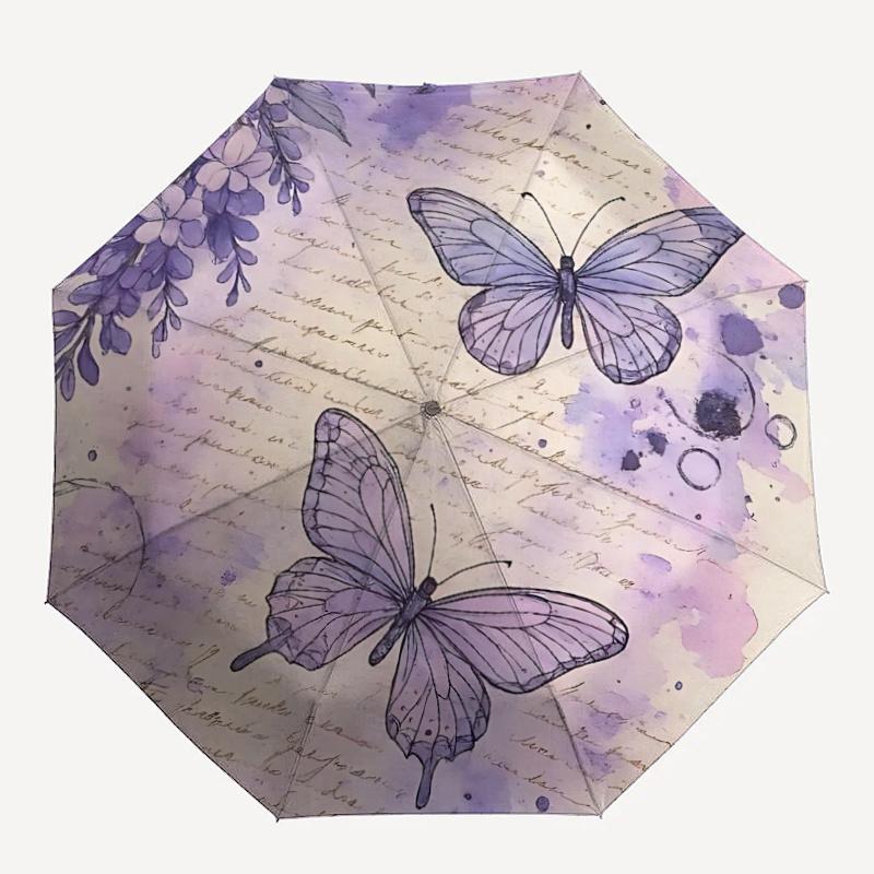 1pc Butterfly WatercolorAutomatic Open/close Umbrella, 8-Rib sturdy structure, Portable Travel Umbrella, Parties, Everyday Usec44
1pc Butterfly WatercolorAutomatic Open/close Umbrella, 8-Rib sturdy structure, Portable Travel Umbrella, Parties, Everyday Usec44