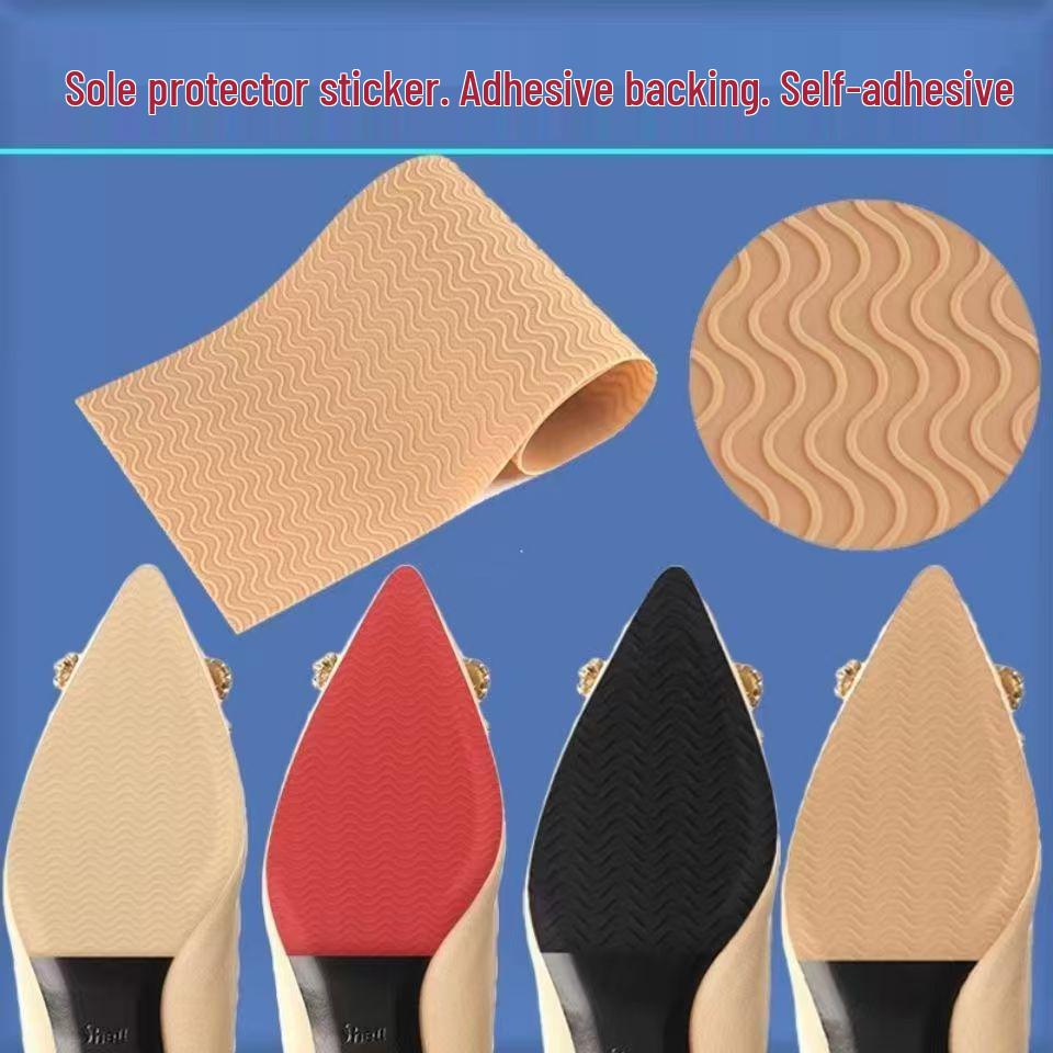Cuttable Self-Adhesive Non-Slip Shoe Pad for High Heels - Anti-Wear, Anti-Noise, Textured Pattern Apricot Oval
Cuttable Self-Adhesive Non-Slip Shoe Pad for High Heels - Anti-Wear, Anti-Noise, Textured Pattern Apricot Oval
