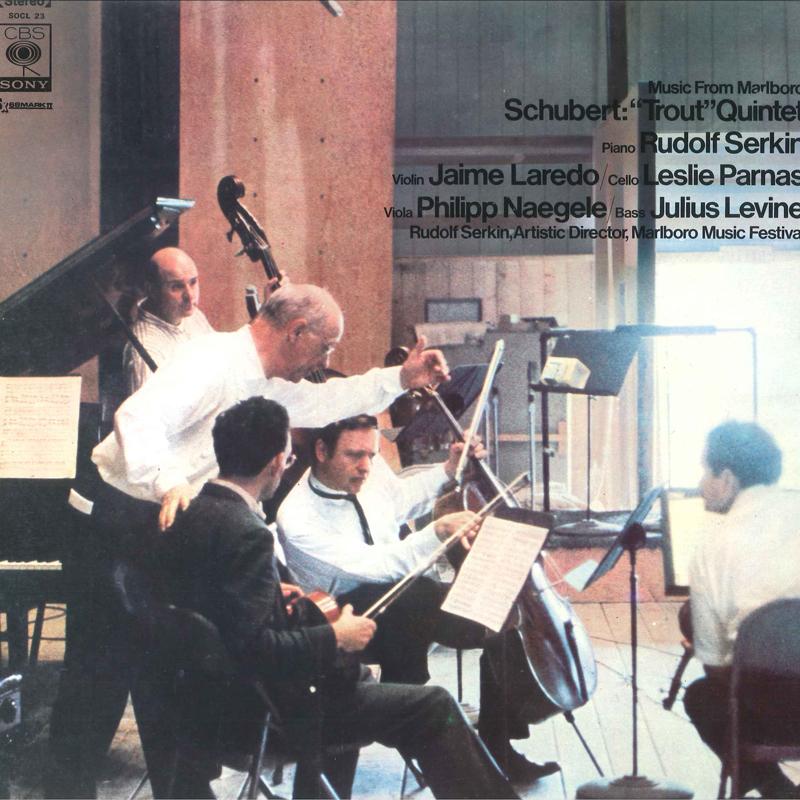 LP Record RUDOLF SERKIN JAIME LAREDO LESLIE P - Schubert Piano Quintet Op.114 Trout SOCL23 CBS SONY Japan Classical Used
LP Record RUDOLF SERKIN JAIME LAREDO LESLIE P - Schubert Piano Quintet Op.114 Trout SOCL23 CBS SONY Japan Classical Used