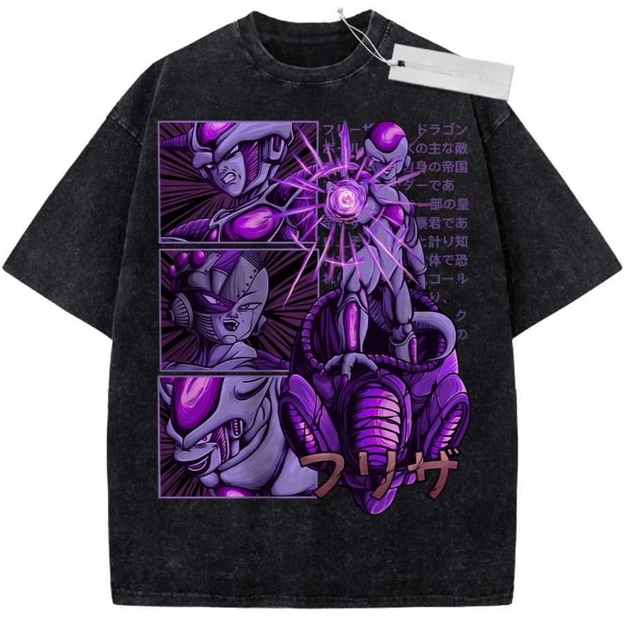 Oversize Vintage Washed Dragon Ball Z T Shirt Frieza Lord of Evil Manga Graffiti Streetwear Tee for Daily Casual Outfit M
Oversize Vintage Washed Dragon Ball Z T Shirt Frieza Lord of Evil Manga Graffiti Streetwear Tee for Daily Casual Outfit M