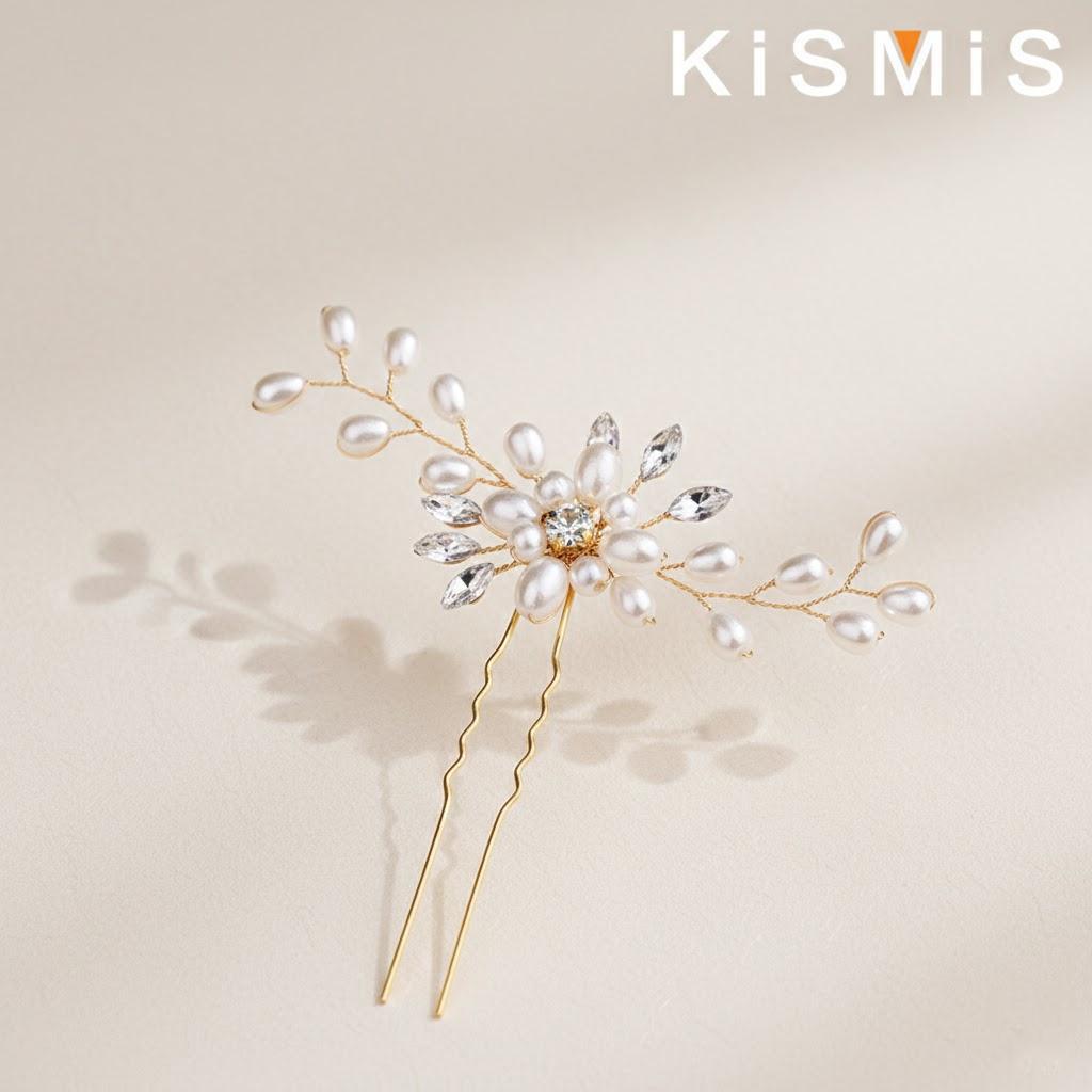 1PC Bridal Hairpin Pearl Crystal Beaded U Shaped Clip Wedding Dress Hair Styling Accessories золотий
1PC Bridal Hairpin Pearl Crystal Beaded U Shaped Clip Wedding Dress Hair Styling Accessories золотий