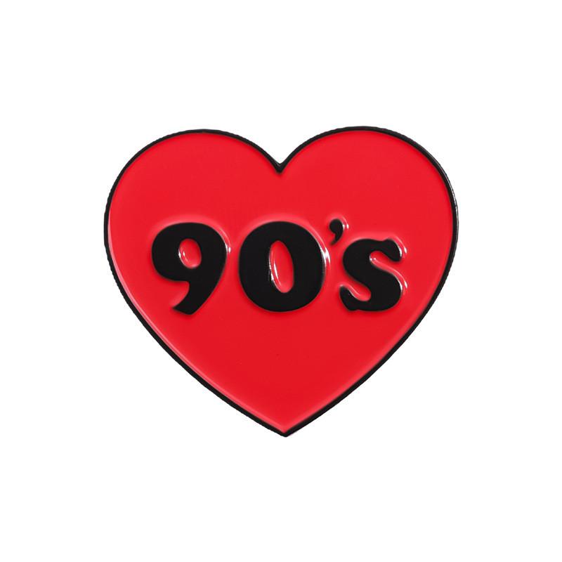 Geometric Fashionable Red Heart Letter Alloy Brooch Pin For All Occasions And Outfits QHXZ1557
Geometric Fashionable Red Heart Letter Alloy Brooch Pin For All Occasions And Outfits QHXZ1557