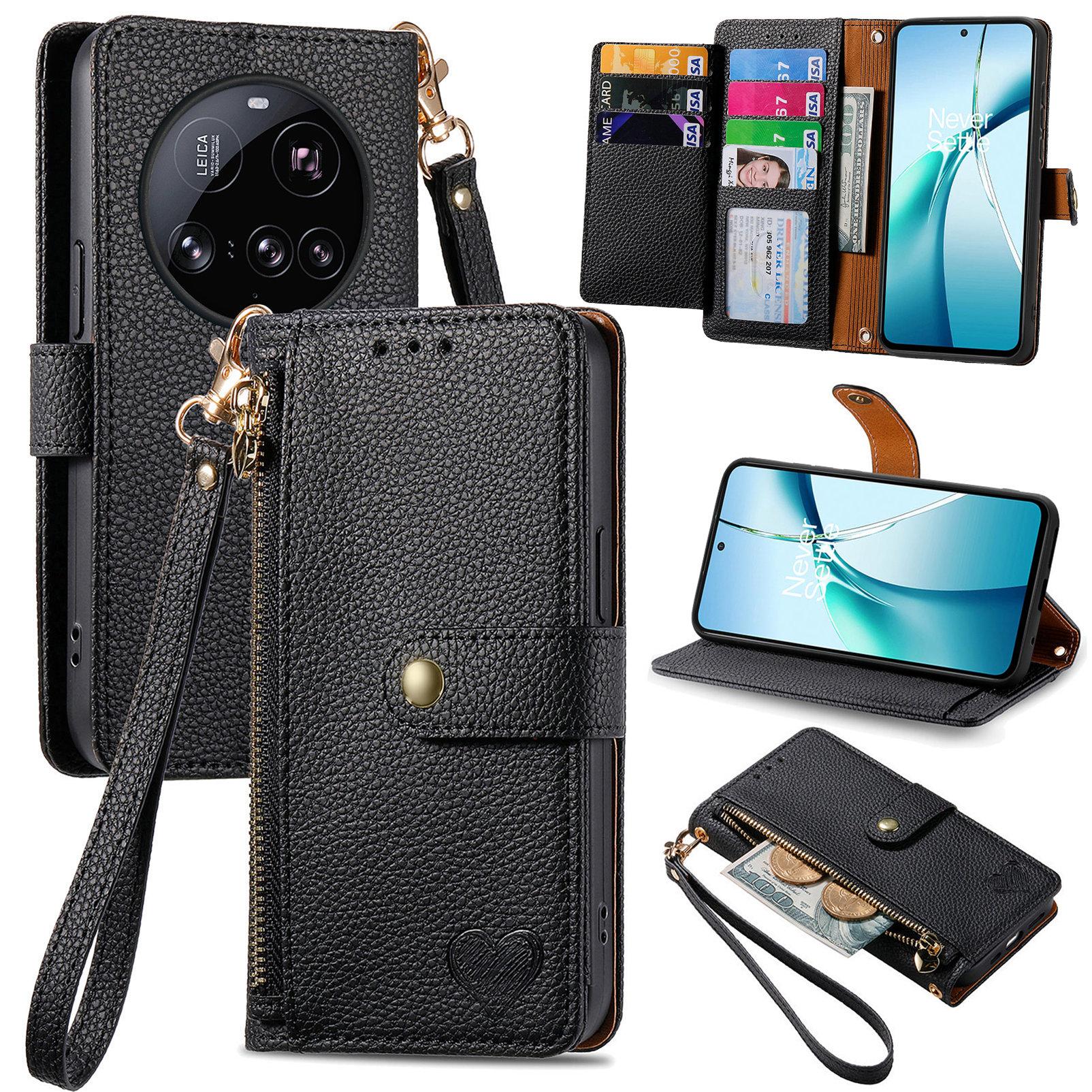 For Xiaomi 15 Ultra Case RFID Blocking Zipper Pocket Leather Wallet Phone Cover with Strap Black
For Xiaomi 15 Ultra Case RFID Blocking Zipper Pocket Leather Wallet Phone Cover with Strap Black