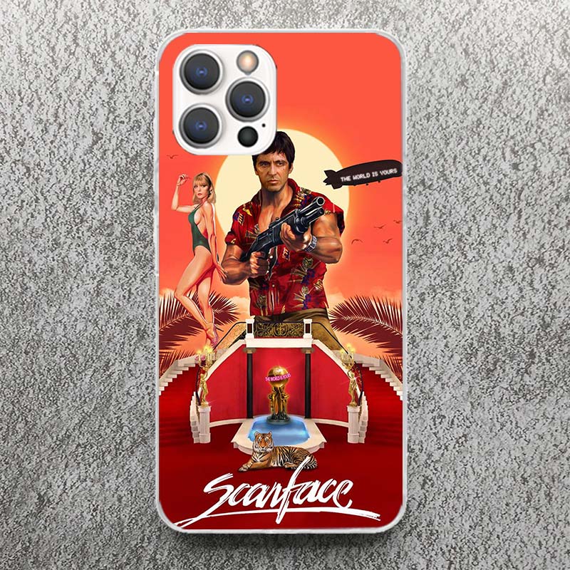 Scarface 1983 Film Al Pacino Movie Phone Case For iPhone 17 16 15 14 13 12 11 Pro Max Mini Plus Air 7 SE 8 Soft Silicone Print S iPhone 16 Pro Max
Scarface 1983 Film Al Pacino Movie Phone Case For iPhone 17 16 15 14 13 12 11 Pro Max Mini Plus Air 7 SE 8 Soft Silicone Print S iPhone 16 Pro Max