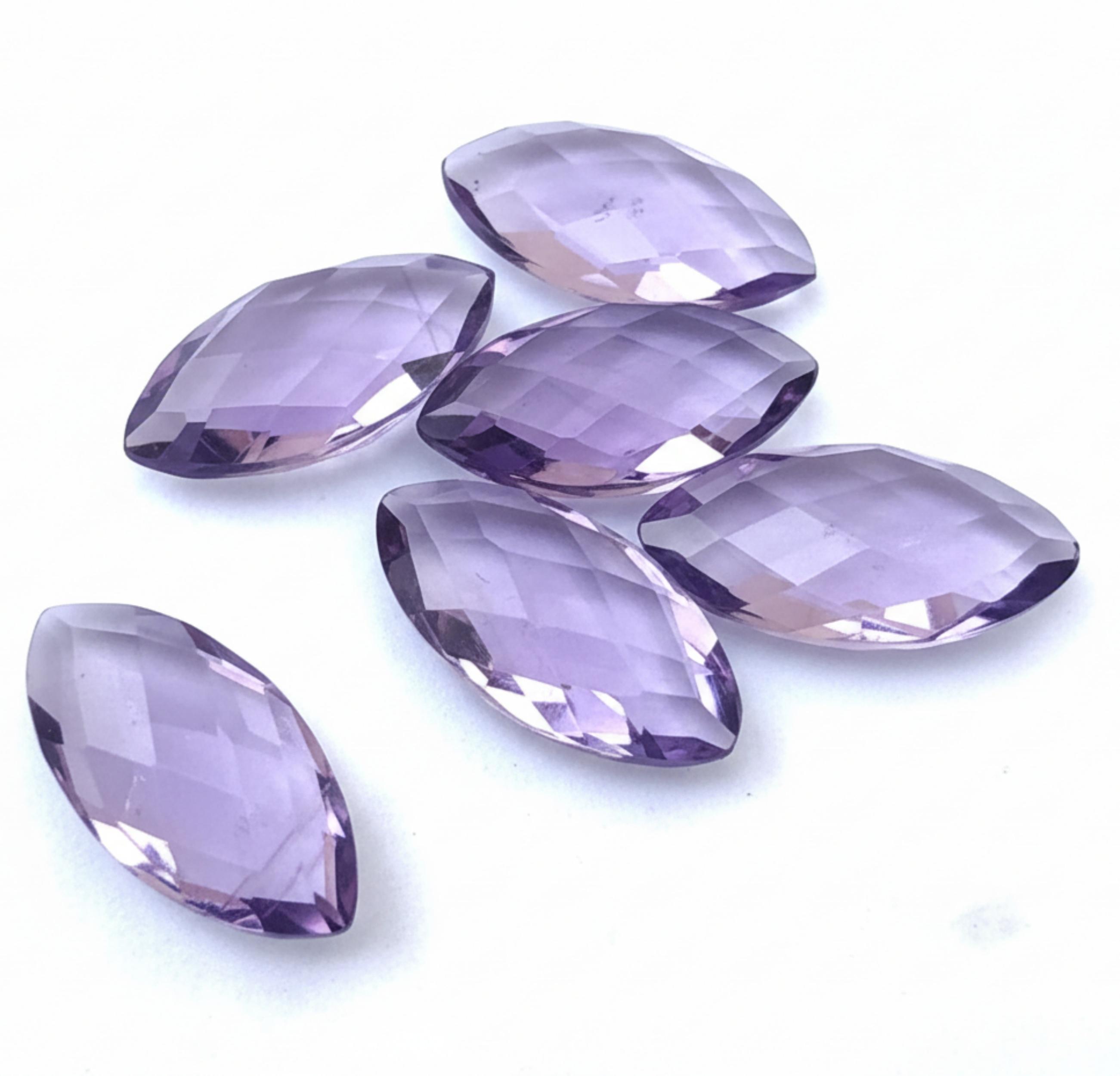 Фиолетовый Аметист Маркиз Драгоценный камень: Кабошоны огранки «шашка» бриллиантовой огранки, все размеры 5x10mm фиолетовый
Фиолетовый Аметист Маркиз Драгоценный камень: Кабошоны огранки «шашка» бриллиантовой огранки, все размеры 5x10mm фиолетовый