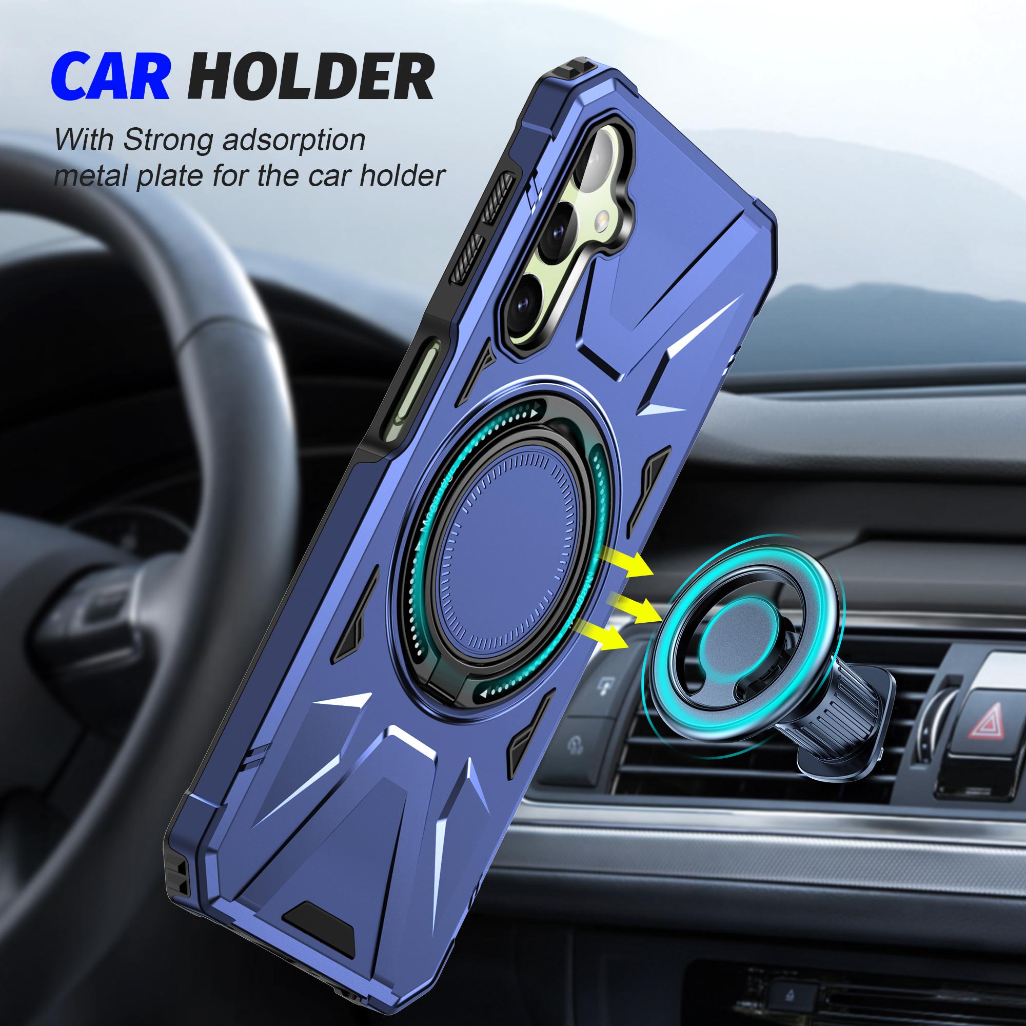 For Samsung Galaxy A05s 4G Case Compatible with MagSafe TPU+PC Kickstand Phone Cover Navy Blue
For Samsung Galaxy A05s 4G Case Compatible with MagSafe TPU+PC Kickstand Phone Cover Navy Blue