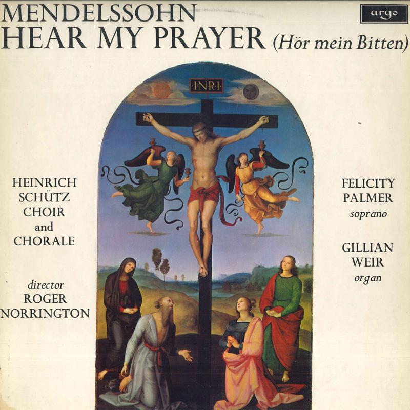 LP Record MENDELSSOHN HEINRICH SCHUTZ CHOIR Hear My Prayer Hor Mein Bitten ZRG716 ARGO 1972 UK Classical Used
LP Record MENDELSSOHN HEINRICH SCHUTZ CHOIR Hear My Prayer Hor Mein Bitten ZRG716 ARGO 1972 UK Classical Used