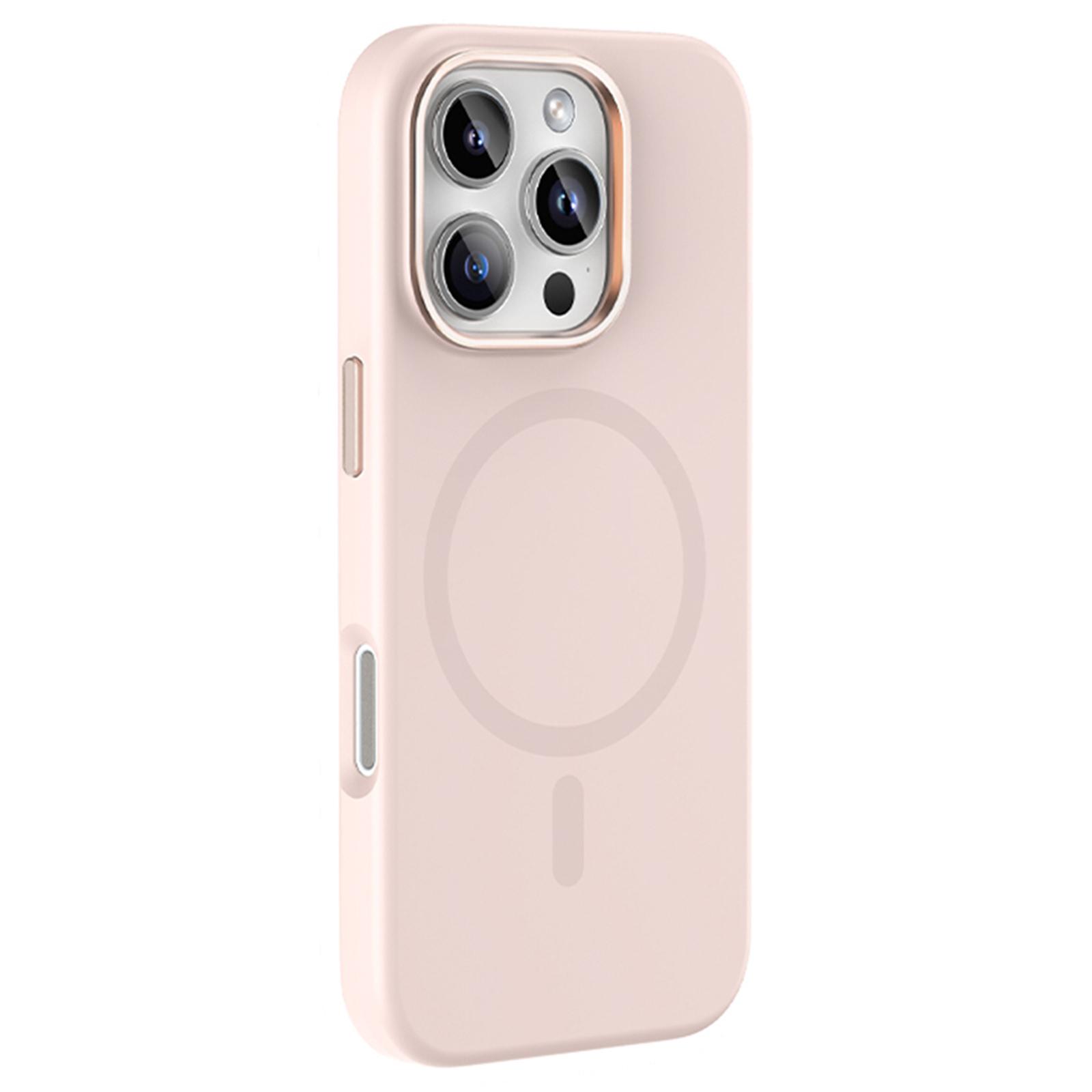 MUTURAL For iPhone 16 Pro Max Magnetic Case Compatible with MagSafe Liquid Silicone Back Cover Pink
MUTURAL For iPhone 16 Pro Max Magnetic Case Compatible with MagSafe Liquid Silicone Back Cover Pink
