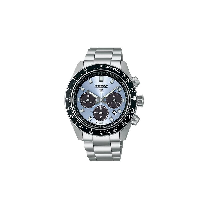SEIKO three-eye chronograph solar electric couple solar Quartz Steel Strap 41.3mm men s watch blue dial SSC935P1
SEIKO three-eye chronograph solar electric couple solar Quartz Steel Strap 41.3mm men s watch blue dial SSC935P1
