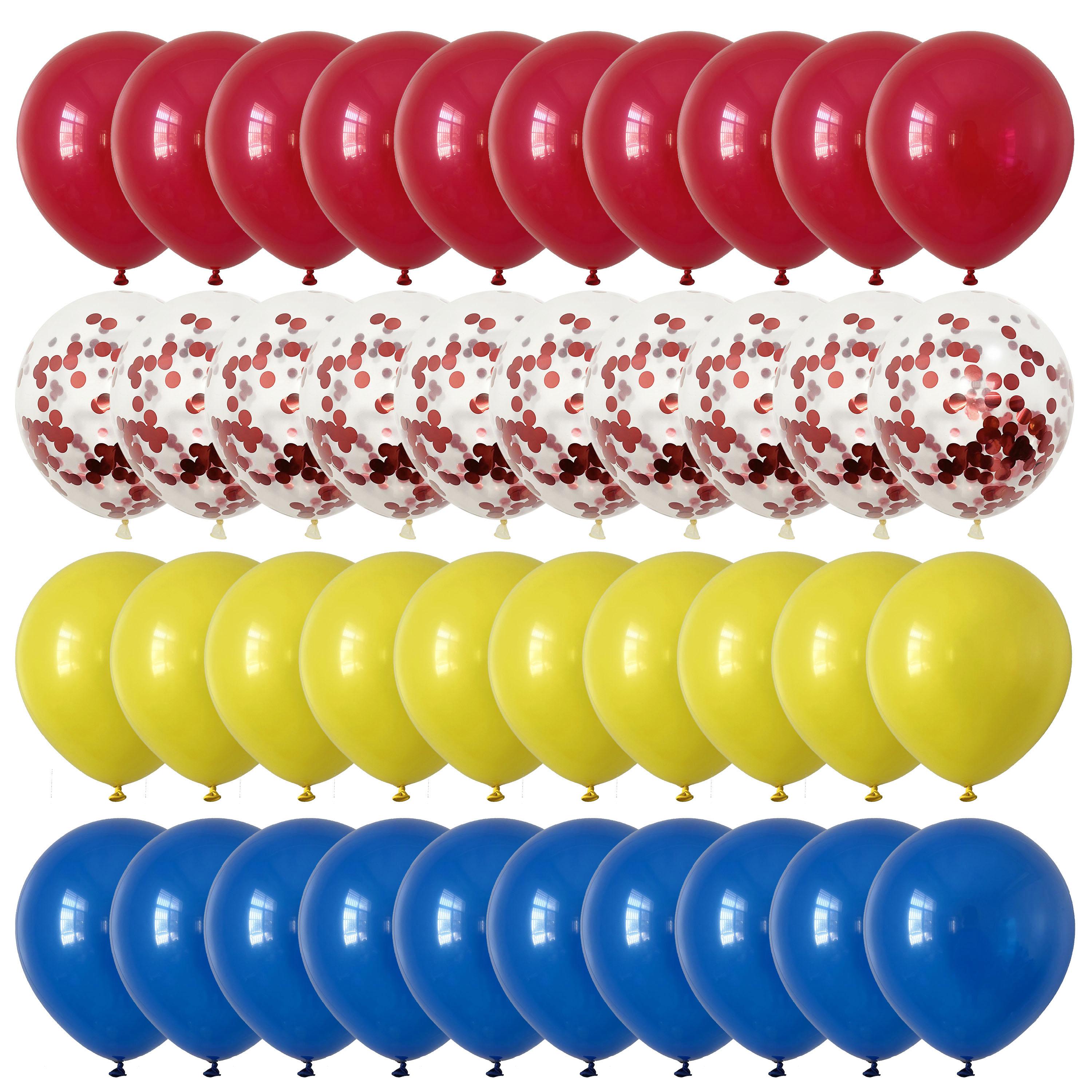 40pcs Red Blue Yellow Confetti Latex Mixed Balloons Happy Birthday Wedding Party Decorations Baby Shower Supplies other
40pcs Red Blue Yellow Confetti Latex Mixed Balloons Happy Birthday Wedding Party Decorations Baby Shower Supplies other