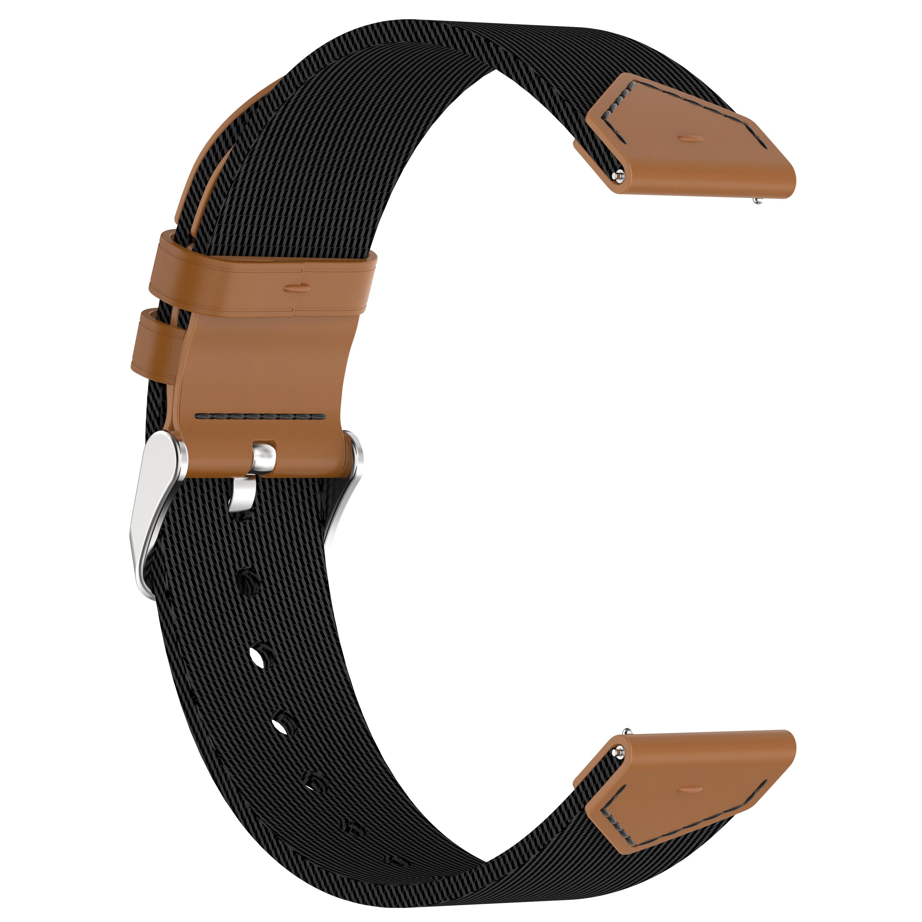 Watch Strap for Huawei Watch GT 5 Pro 42mm/GT 5 41mm/GT 4 41mm Universal 18mm Nylon Leather Wrist Band Starlight+Black
Watch Strap for Huawei Watch GT 5 Pro 42mm/GT 5 41mm/GT 4 41mm Universal 18mm Nylon Leather Wrist Band Starlight+Black
