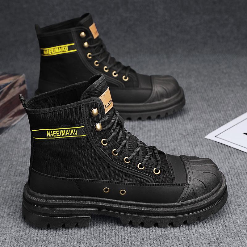 Martin boots men s high top 2024 summer explosion non-slip wear-resistant thick bottom lightweight trend boots men s tooling versatile 39 зелений
Martin boots men s high top 2024 summer explosion non-slip wear-resistant thick bottom lightweight trend boots men s tooling versatile 39 зелений