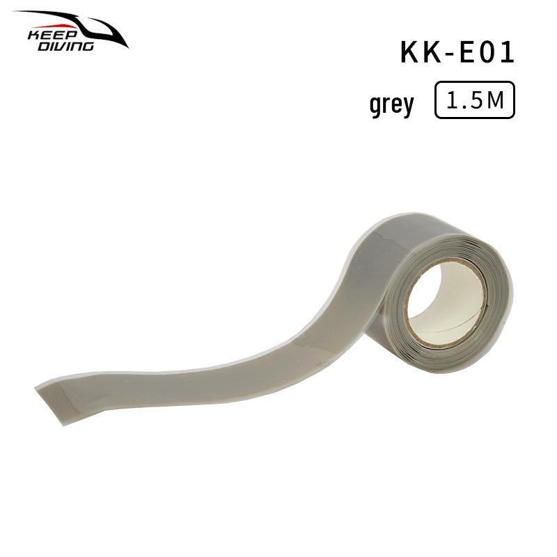 1.5M Self-Adhesive Silicone Tape for Dragon Boat, Kayak, Paddle Grip & Pipe Protection сірий колір
1.5M Self-Adhesive Silicone Tape for Dragon Boat, Kayak, Paddle Grip & Pipe Protection сірий колір