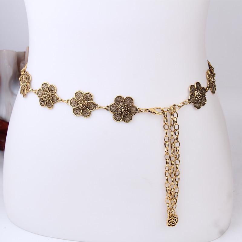 Waist Chain Women S High Sense Women S Metal Chain Belt Retro Flower Leaf Clothing Accessories Chain
Waist Chain Women S High Sense Women S Metal Chain Belt Retro Flower Leaf Clothing Accessories Chain