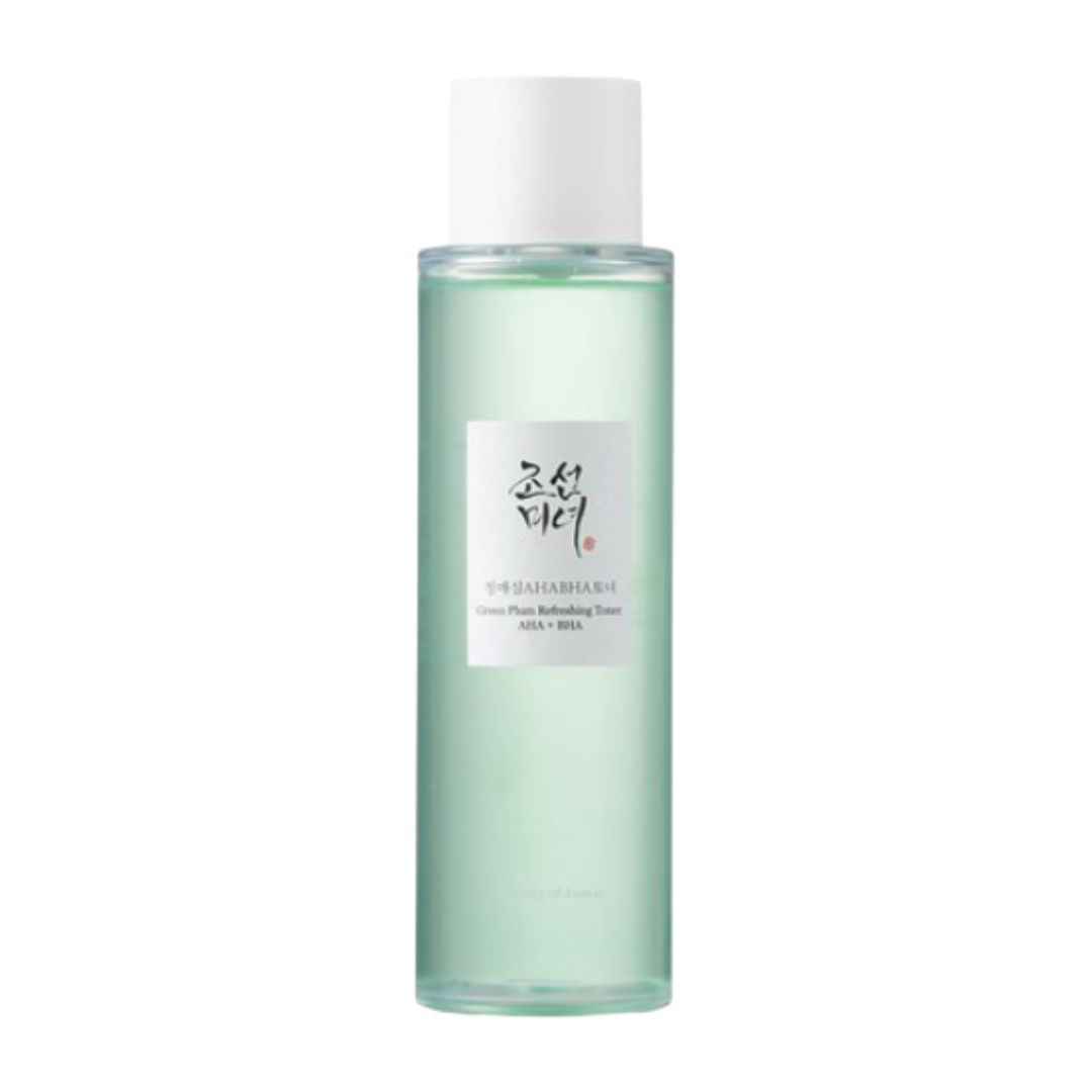 Beauty of Joseon Green Plum AHA-BHA Toner Exfoliating & Brightening Facial Toner 150ml
Beauty of Joseon Green Plum AHA-BHA Toner Exfoliating & Brightening Facial Toner 150ml