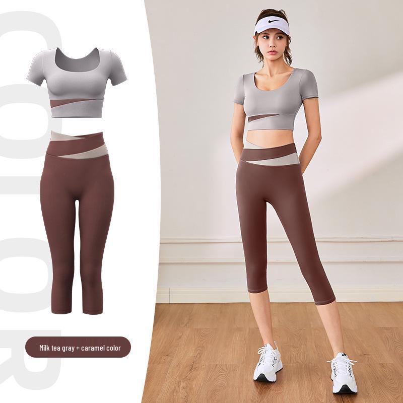 Women s Summer Seamless Quick-Dry Yoga & Pilates Set - Skin-Friendly, Breathable, High-Elasticity Athletic Wear L
Women s Summer Seamless Quick-Dry Yoga & Pilates Set - Skin-Friendly, Breathable, High-Elasticity Athletic Wear L
