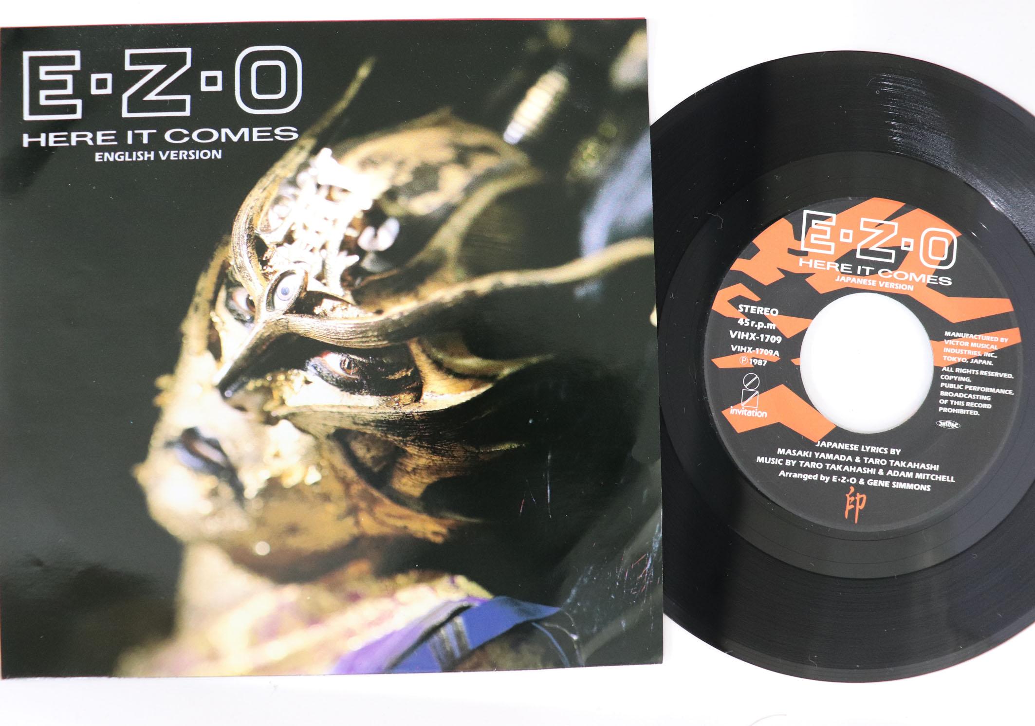 7inch Record EZO - Here It Comes (Japanese Version) / VIHX1709 INVITATION 1987 Japan Rock
7inch Record EZO - Here It Comes (Japanese Version) / VIHX1709 INVITATION 1987 Japan Rock