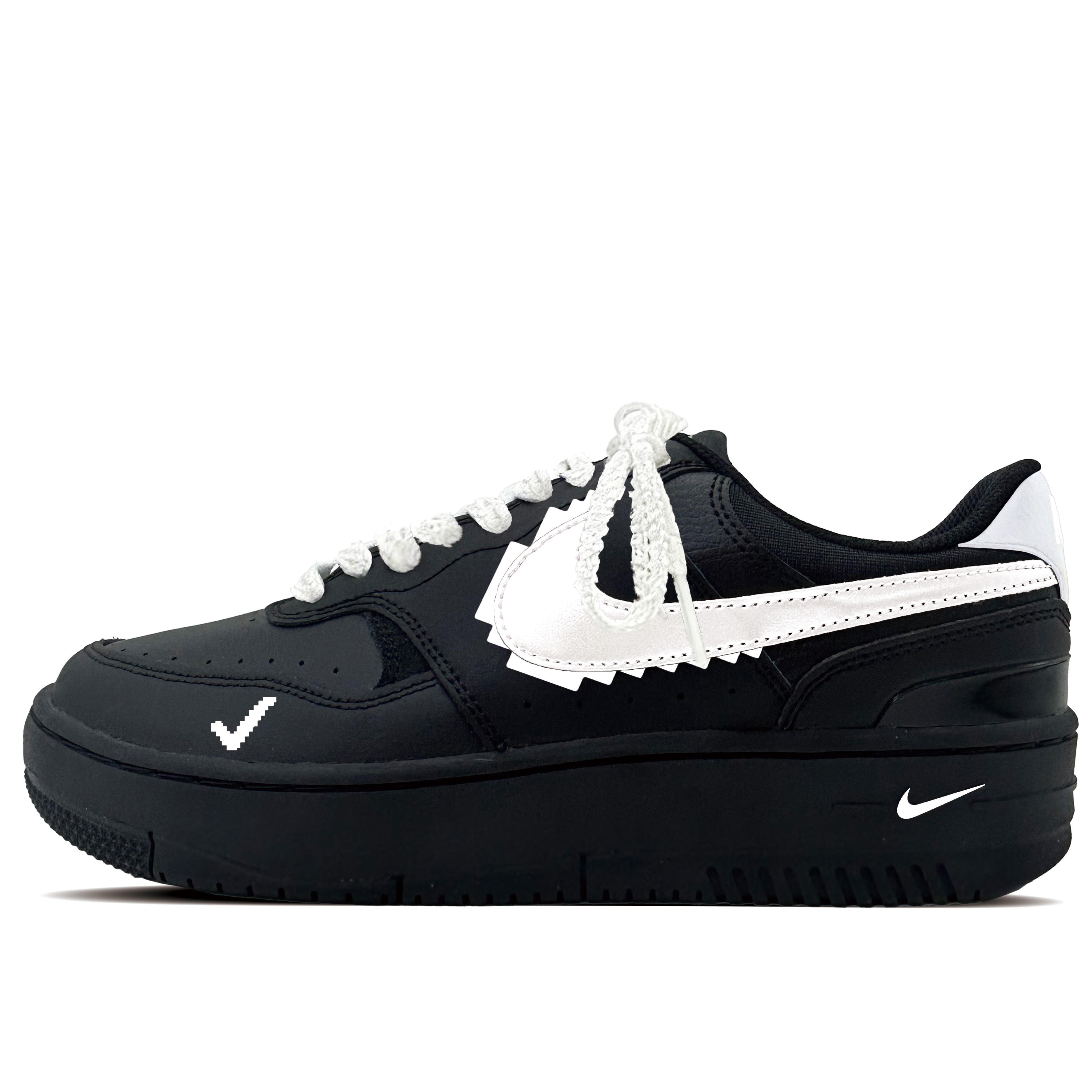 Nike Gamma Force Akashagarbha Realm Synthetic Leather Abrasion Resistant Low top Skateboard Shoes Women s Black HQ1674-001(team-1081) 38.5
Nike Gamma Force Akashagarbha Realm Synthetic Leather Abrasion Resistant Low top Skateboard Shoes Women s Black HQ1674-001(team-1081) 38.5