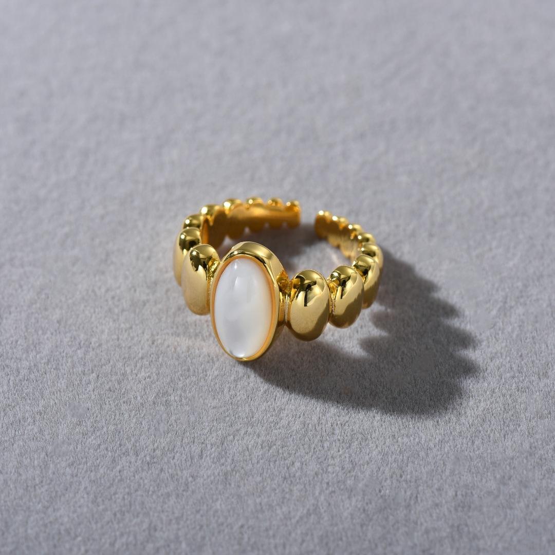 Must Enter Maillard, Tiger S Eye Stone, White Fritillary, Open Ring, High-End Light Luxury Temperament, High-End Feeling Full Of Rings
Must Enter Maillard, Tiger S Eye Stone, White Fritillary, Open Ring, High-End Light Luxury Temperament, High-End Feeling Full Of Rings