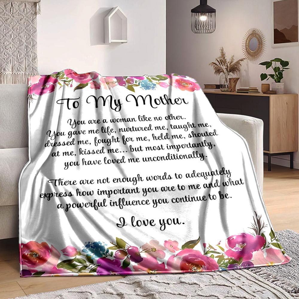 1pc Mother s Day Blanket - Perfect Gift for Birthdays, Christmas & Halloween- Soft, Warm & Versatile yy250909125 75x90cm
1pc Mother s Day Blanket - Perfect Gift for Birthdays, Christmas & Halloween- Soft, Warm & Versatile yy250909125 75x90cm