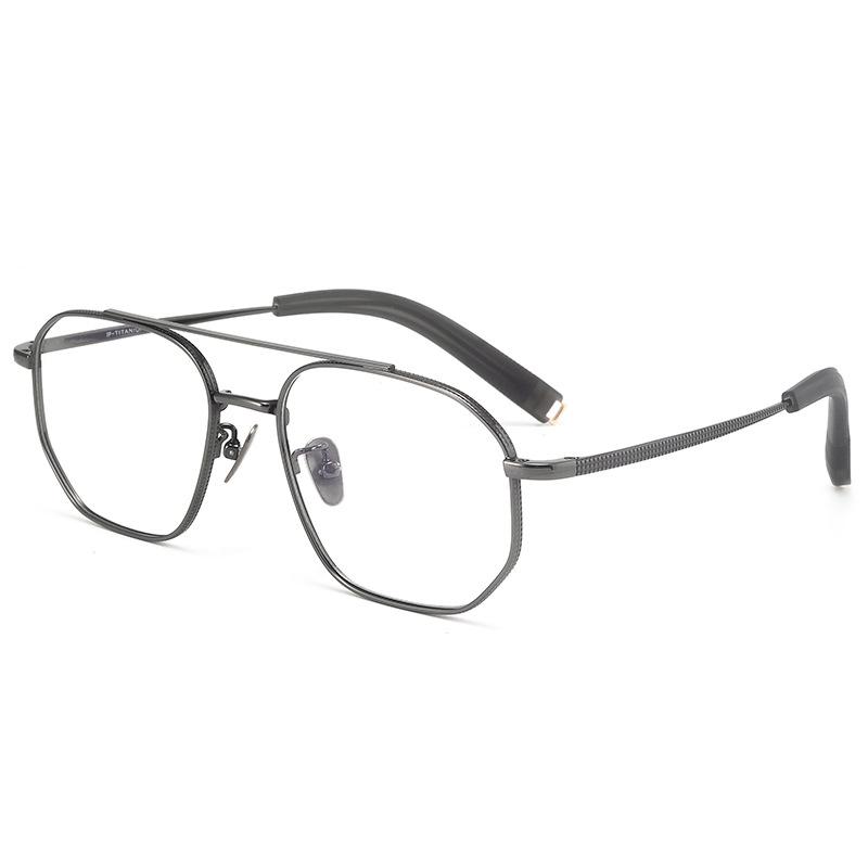 American Brand Replication Pure Titanium IP Electroplating Glasses Ultralight Double Bridge Pilot Eyeglasses Large Size Frame No Lens
American Brand Replication Pure Titanium IP Electroplating Glasses Ultralight Double Bridge Pilot Eyeglasses Large Size Frame No Lens