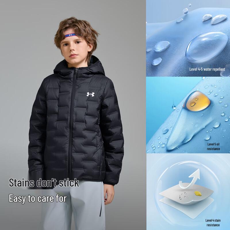 Under Armour Kids Lightweight Water-Repellent Hooded Puffer Jacket 170
Under Armour Kids Lightweight Water-Repellent Hooded Puffer Jacket 170