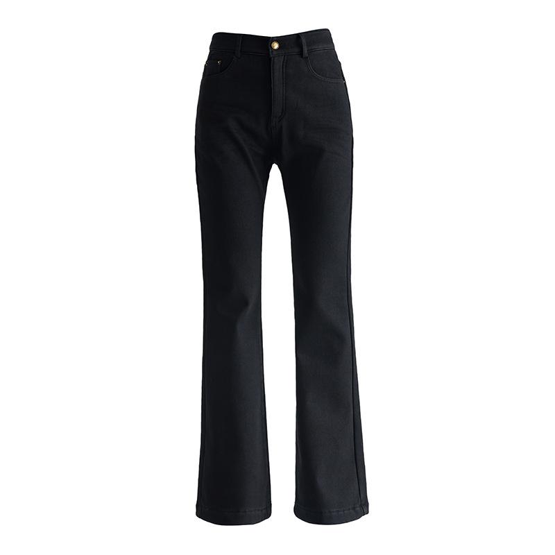 Winter Plush Thickened Denim Trousers for Women s New High-waisted and Slim and Versatile Warm Flared Pants 32 чорний
Winter Plush Thickened Denim Trousers for Women s New High-waisted and Slim and Versatile Warm Flared Pants 32 чорний
