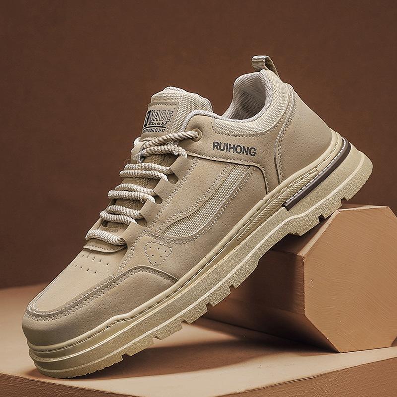 Men s shoes 2025 summer new breathable mesh hollow thin sports board shoes men s casual platform work trendy shoes 44 хакі
Men s shoes 2025 summer new breathable mesh hollow thin sports board shoes men s casual platform work trendy shoes 44 хакі