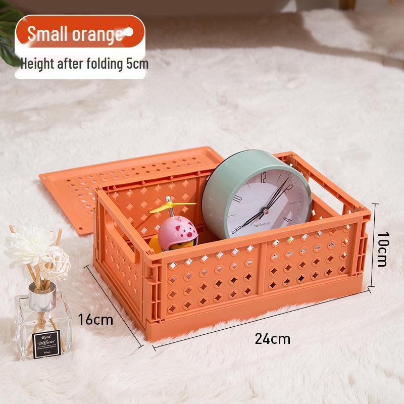 Foldable Desktop Storage Basket for Cosmetics and Stationery
Foldable Desktop Storage Basket for Cosmetics and Stationery