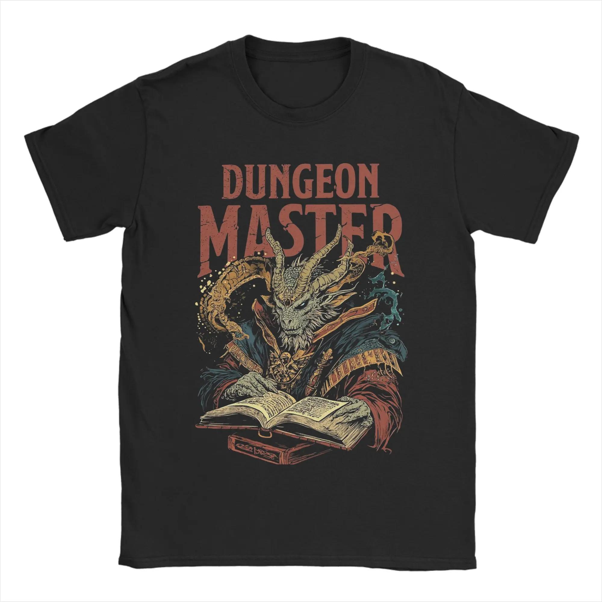 Summer Men Women Dungeon Dragon DnD Master T-shirt Cotton Clothes Retro Round Neck T-shirtT-shirt Street Wear S
Summer Men Women Dungeon Dragon DnD Master T-shirt Cotton Clothes Retro Round Neck T-shirtT-shirt Street Wear S