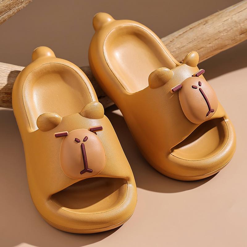 New Capybara slippers for boys and girls, summer slip-on anti-slip children s sandals, suitable for bathroom, bathing, and home use 180Code(Inner Length17. кавовий
New Capybara slippers for boys and girls, summer slip-on anti-slip children s sandals, suitable for bathroom, bathing, and home use 180Code(Inner Length17. кавовий